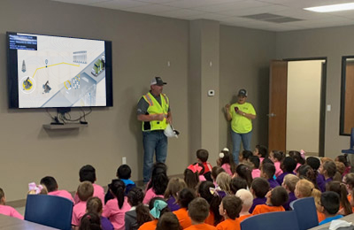 Atlas Energy and a school visit